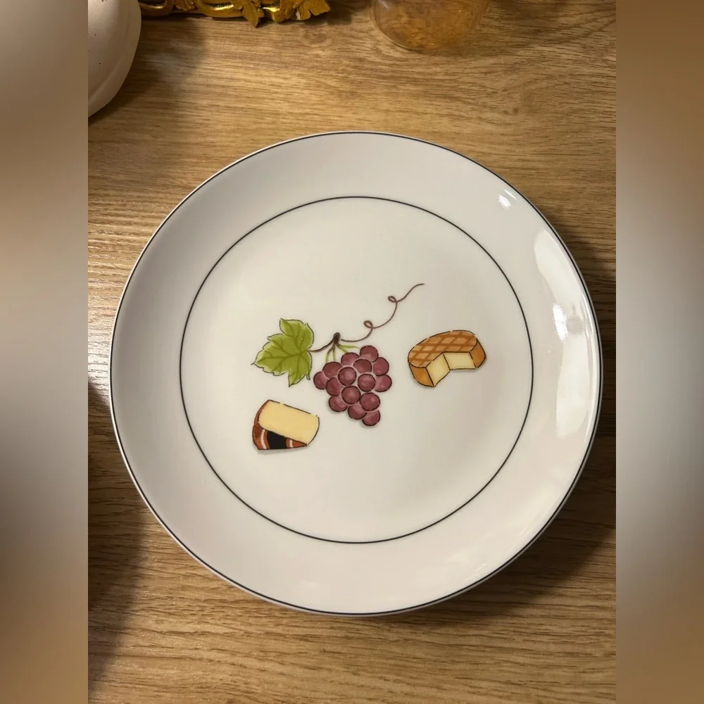 Elegant Small Plates with Fruit and Cheese Design - Crate and Barrel